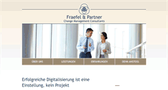 Desktop Screenshot of partner.fraefel.ch